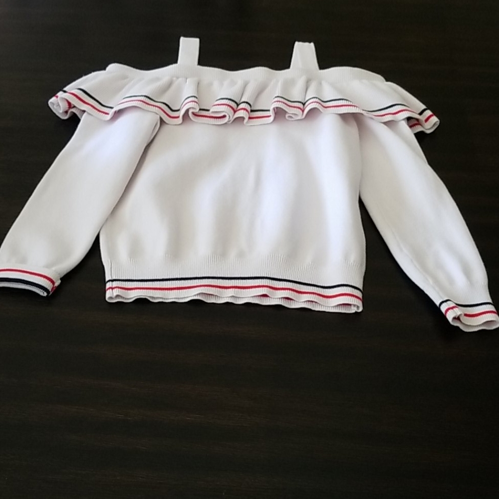 Janie and Jack Cold Shoulder Sweater